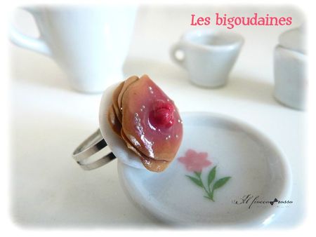 Bague framboise