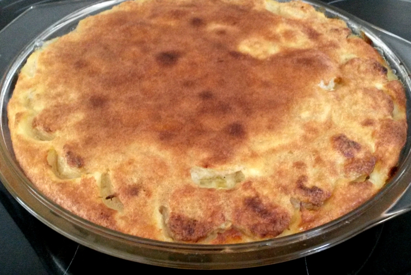 Clafoutis à la banane