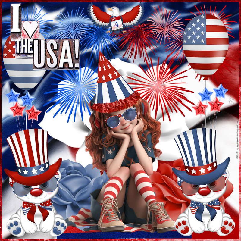 Cécile-I love the USA