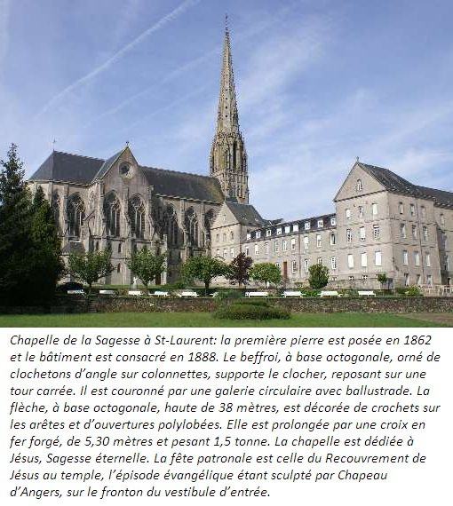 Chapelle de la Sagesse à Saint-Laurent