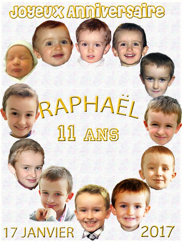 RAPHAEL 11 ANS