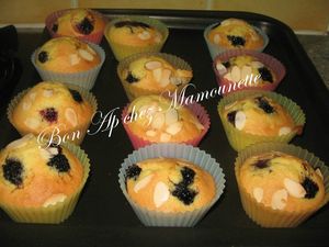 Petits gâteaux à la mûre sauvage 007