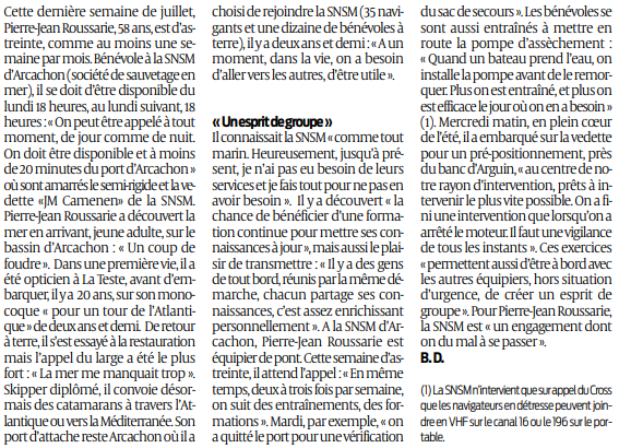 2019 08 20 SO Sauvetage en mer à Arcachon2