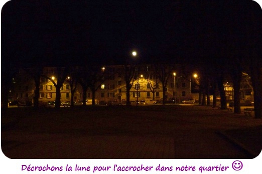 Quartier Drouot - La pleine lune