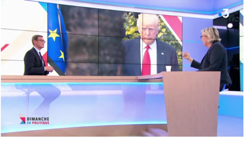 TRUMP ET MARINE LE PEN MEDIA DIXIT WORLD