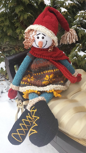 Frances the Friendly Snow Elf - Deena Thomson Menard