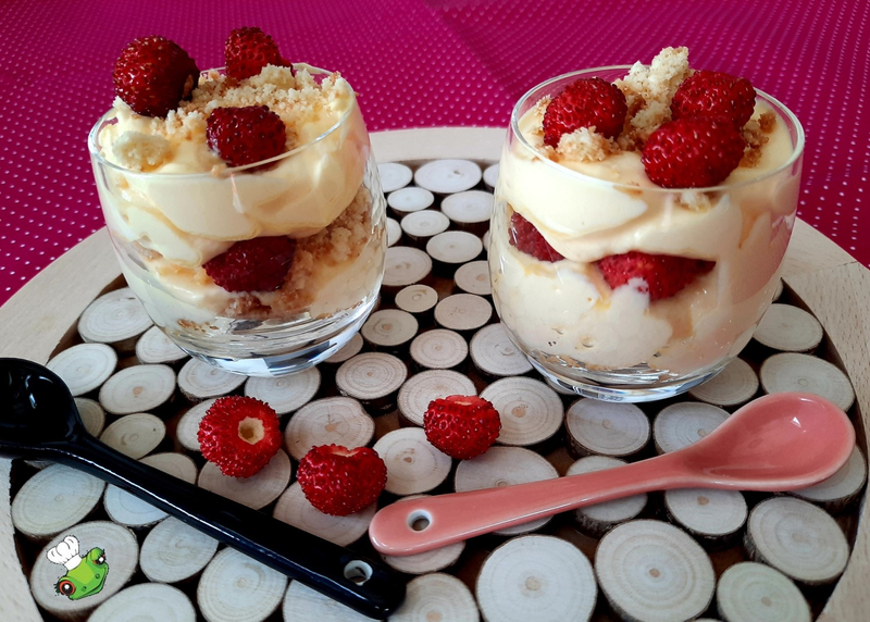 Tiramisu fraises des bois