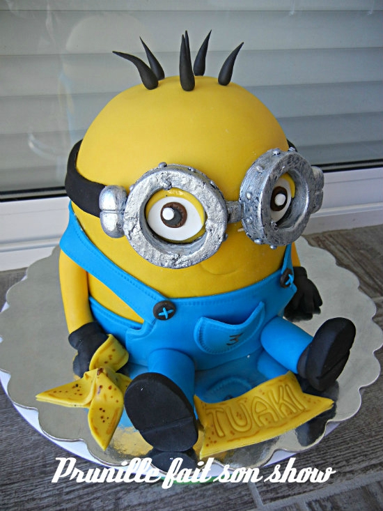 gateau minion prunillefee 8
