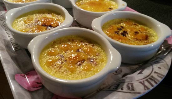 crème brulée asperge