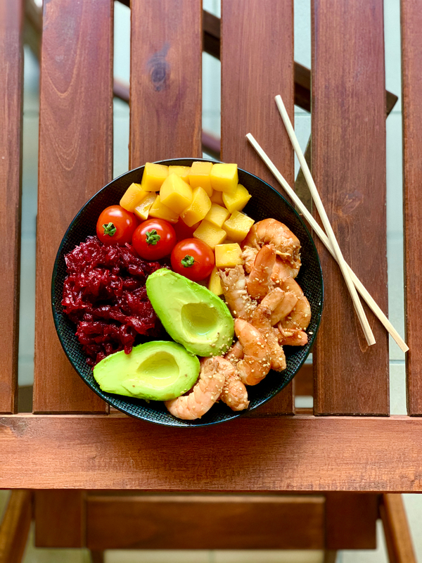 Poké Bowl crevettes 1