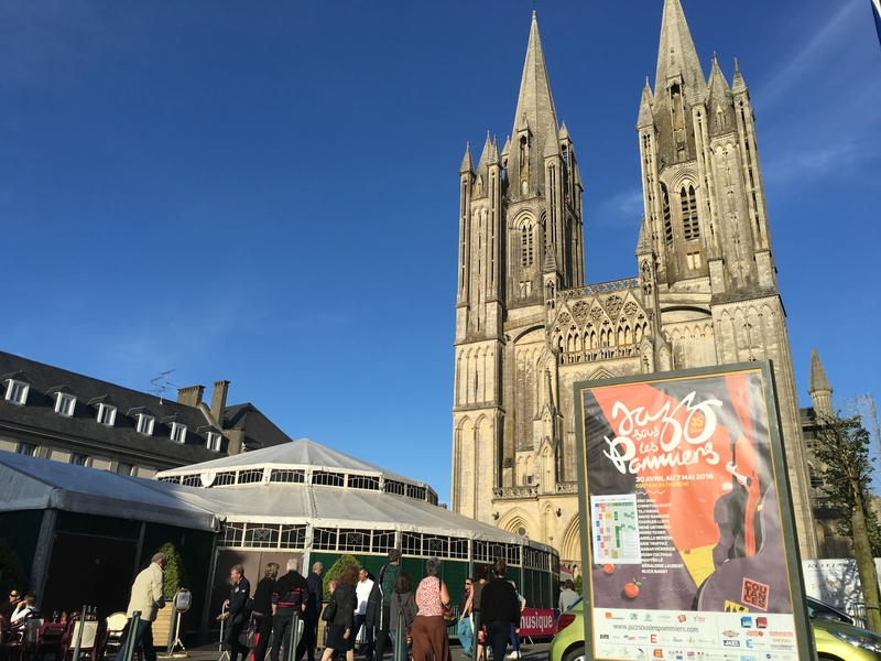 festival Jazz sous les Pommiers 2016 Coutances cathédrale magic mirrors