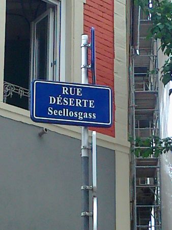 rue deserte strasbourg