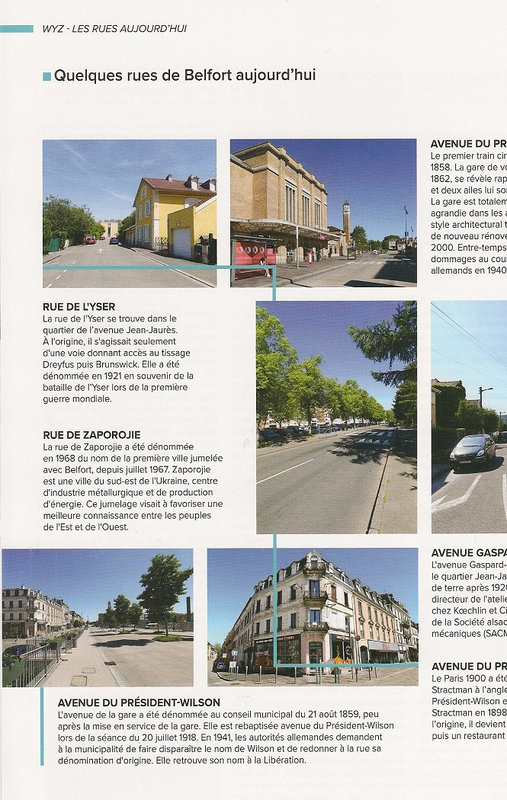Livre Les rues de Belfort p224R