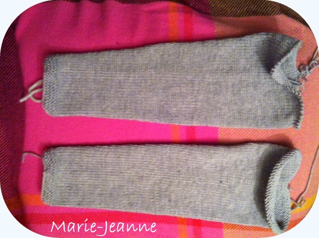 KAL gilet Ilona- Les manches de Marie-Jeanne