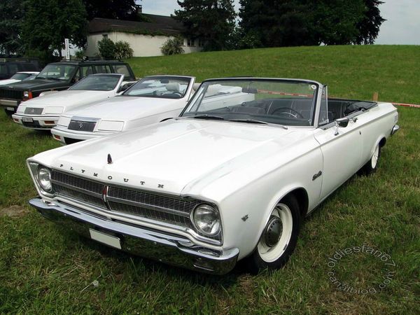 plymouth satellite convertible 1965 a