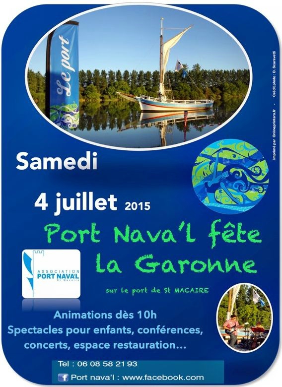 Port Nava'l fête la garonne 4 juillet 2015 (1)