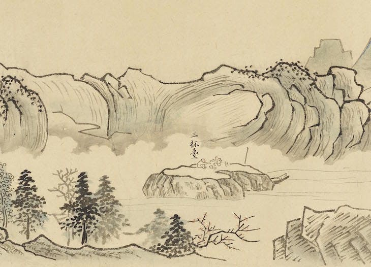 Kō-Fuyō-1772-Nine-bends-of-the-Juiquxi-River-in-the-Wuyi-mountains-Ashmolean-Museum-University-of-Oxford-CROPPED