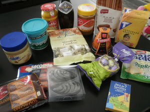 Cookies aux Spéculoos et au chocolat. recettes Carrés crunchy