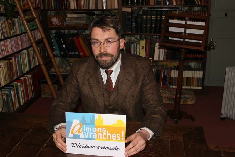 David Nicolas candidat mairie Avranches 2014