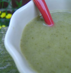 Soupe douce amère aux fanes de radis recettes Soupe de fanes de radis