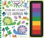 Dessine avec les doigts les animaux couv