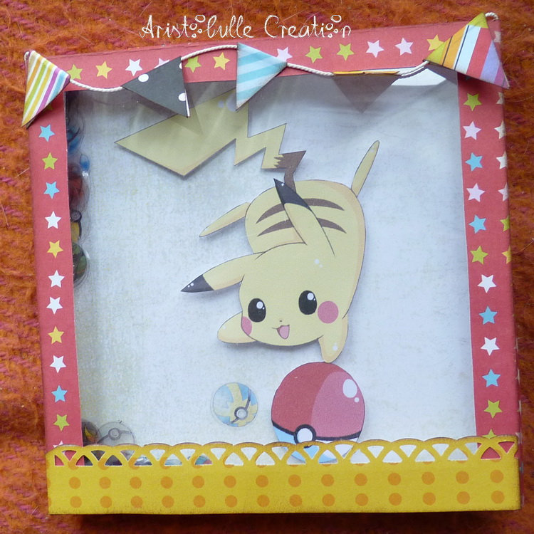 Carte shaker box Pikachu -2