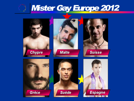 Mister Gay Europe 2012 - SELECTION