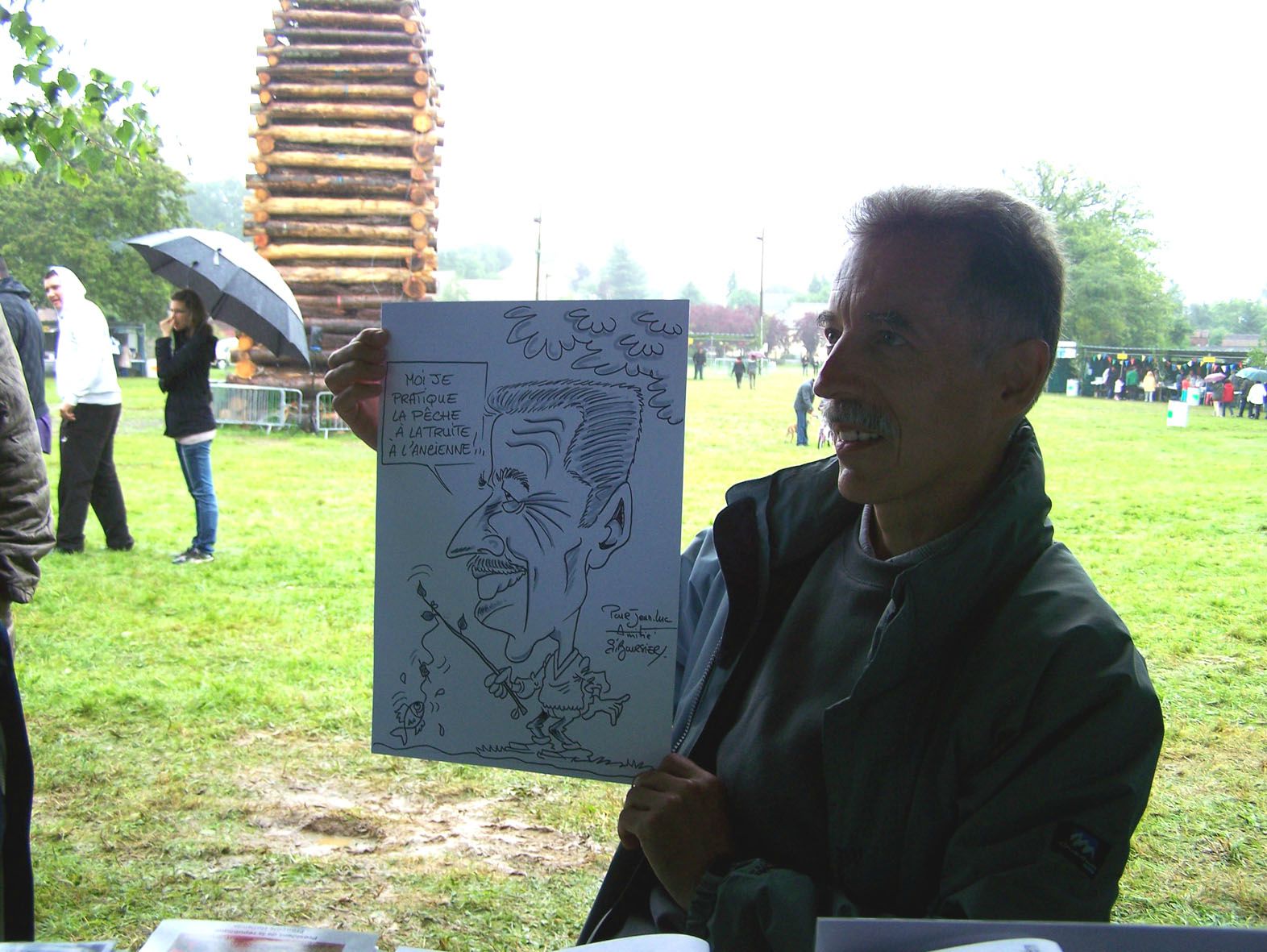 Caricature en direct BOURSIER  4