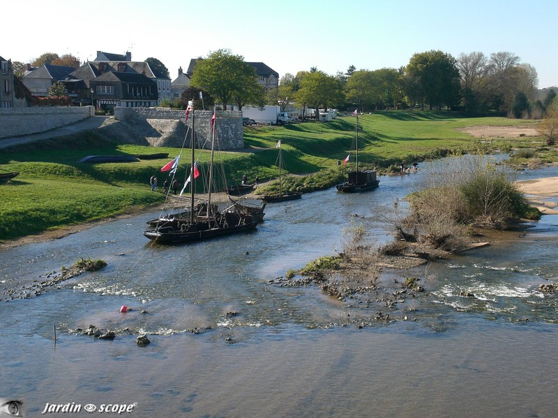 Le Port de Jargeau - automne 2007