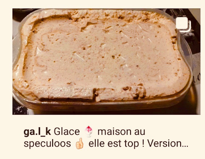 glace speculoos