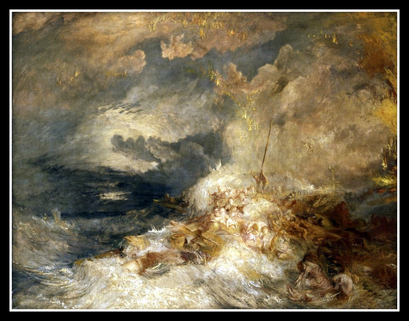 William Turner Disaster at Sea 1835
