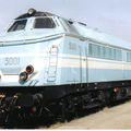 <b>Locomotive</b> 5117 repeinte en livrée 5001 - Class 5117 engine painted as class 5001