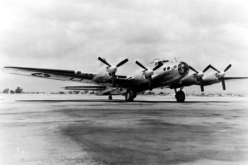 Boeing-Vega_XB-38_parked