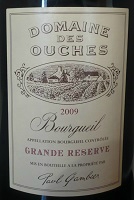 ouches bourgueil 2009