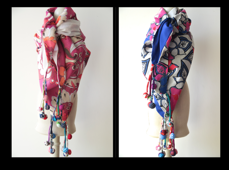 2 - funny scarves woman