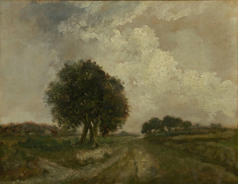 Georges Michel, Group of three trees, undated, The Mesdag Collection, The Hague