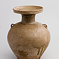 <b>Jar</b> with dish-like mouth, Eastern Jin dynasty (317–420)
