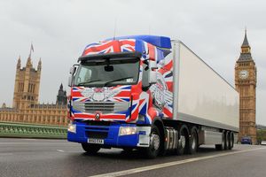 camion anglais