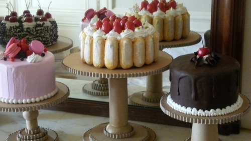 Mise en scène, gâteaux
