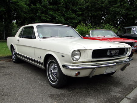 FORD Mustang Hardtop Coupe 1966 Retrorencard 1