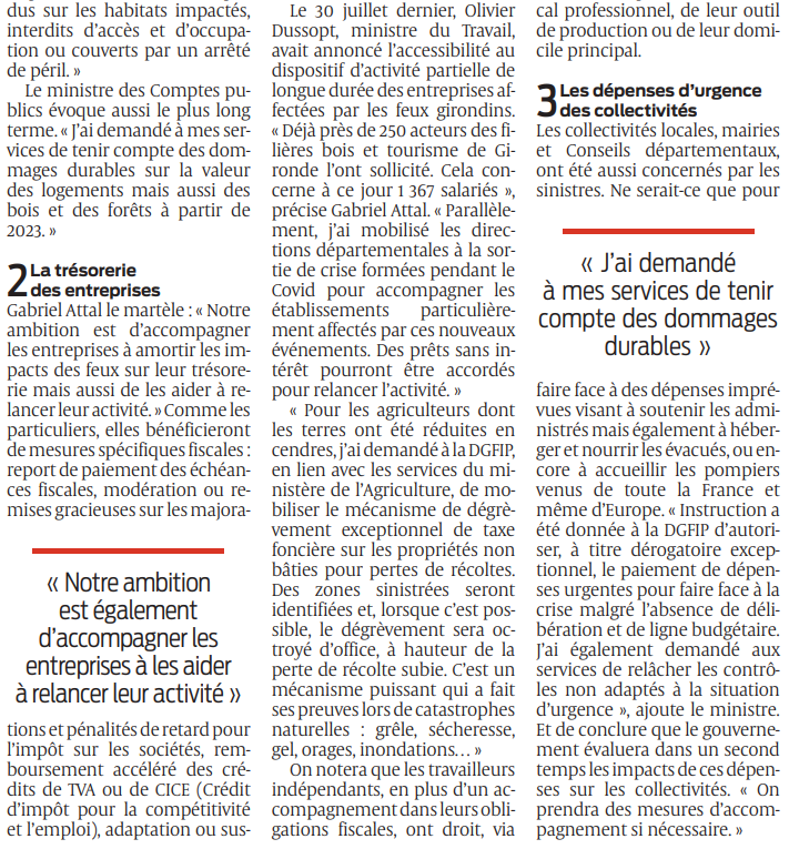2022 08 16 SO Après es feux éviter l'angoisse des impôts3
