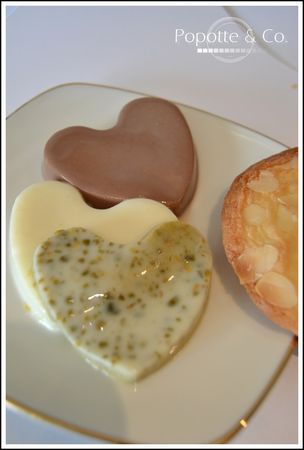 Coeurs légers vanille choco pistache (agar agar) recettes Coeurs légers vanille choco pistache (agar agar)