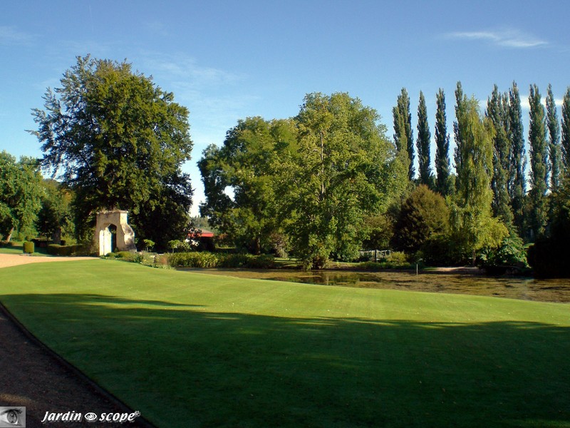 Vue générale du Jardin de Sasnières
