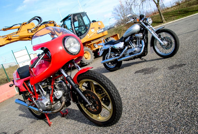 Ducati et Harley Davidson