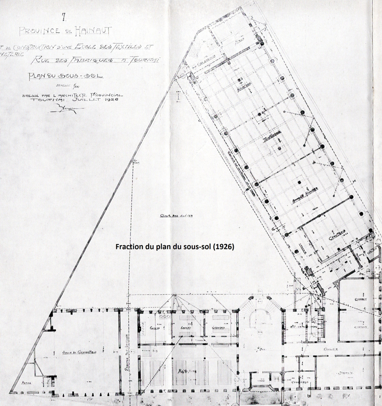 Fraction du plan du sous-sol