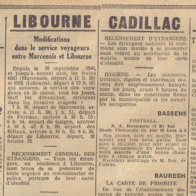 25 mercredi 2 octobre 1940