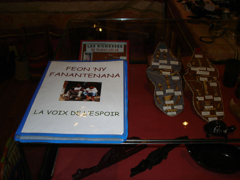 le stand de Feon Fanantenana