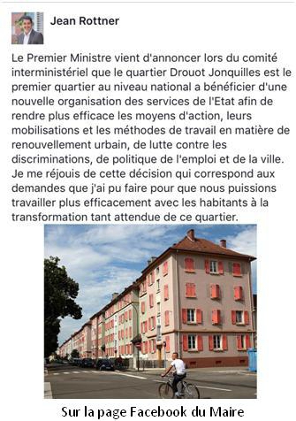 Quartier Drouot annonce Jean Rottner