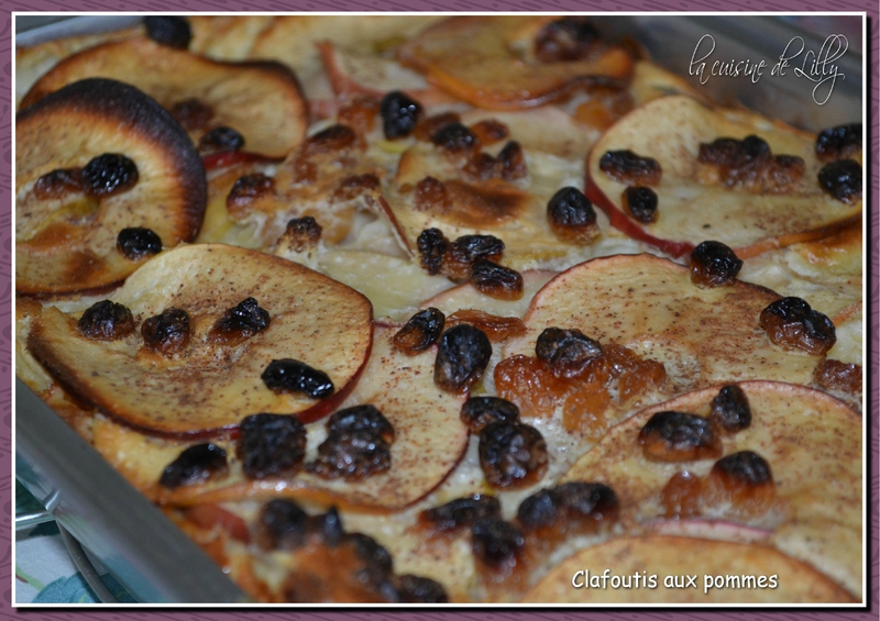 clafoutis aux pommes