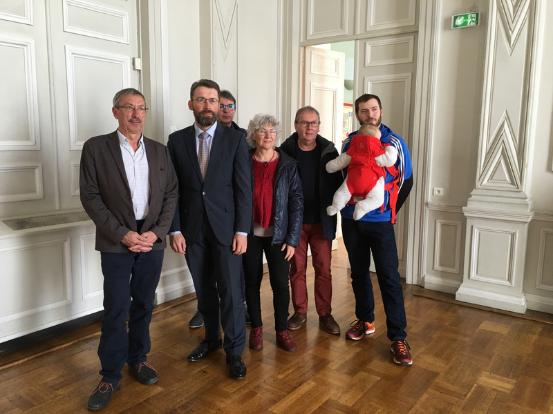 Grand Débat National_Avranches_point-presse_Jacques Lucas_David Nicolas_Philippe Collet_Edith Payen__Michel Guézet_Wilfried Honoré_2019